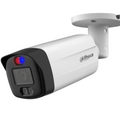 Dahua HAC-ME1509THN-A-PV-S2 Cámara Bullet TioC 5MP Iluminador Dual Inteligente Disuasión Activa Luz Roja Azul Lente 2.8mm 111° Iluminación IR + Visible 40M Micrófono Integrado WDR Real 120dB