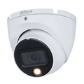 Dahua DH-HAC-HDW1200TLMN-IL-A Cámara Domo 2MP Iluminación Dual Inteligente Lente 2.8mm IR + Luz Visible 20M Micrófono Integrado IP67 Compatible CVI CVBS AHD TVI