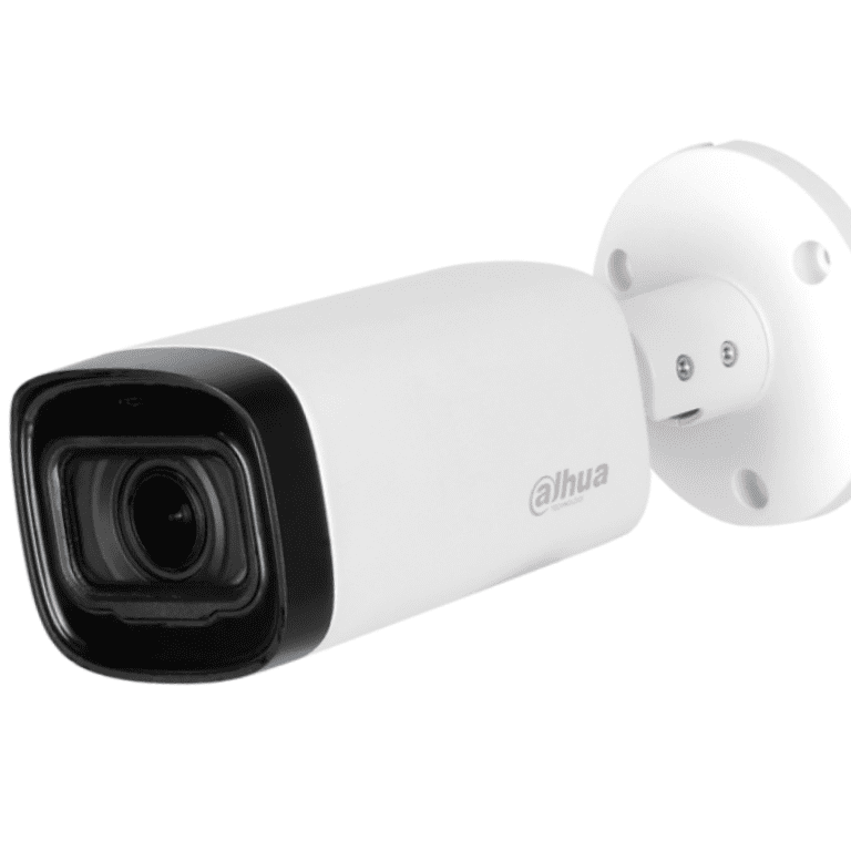 Dahua HAC-HFW1500R-Z-IRE6 Cámara Bullet 5MP Lente Motorizado 2.7-12mm IR 60M Metálica IP67 BLC HLC DWDR Compatible CVI CVBS AHD TVI