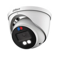Dahua HAC-ME1509H-A-PV-S2 Cámara Domo TiOC 5MP Iluminador Dual Inteligente Luz Roja Azul Lente 2.8mm 111° Iluminación IR + Visible 40M Super Adapt Micrófono Integrado WDR Real