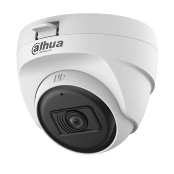 Dahua HAC-T1A51N-U-28-S2 Cámara Domo 5MP Lente 2.8mm 106° IR 25M Interior Compatible HDCVI AHD TVI CVBS