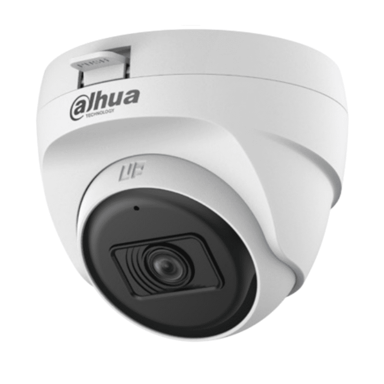 Dahua HAC-T1A51N-U-28-S2 Cámara Domo 5MP Lente 2.8mm 106° IR 25M Interior Compatible HDCVI AHD TVI CVBS