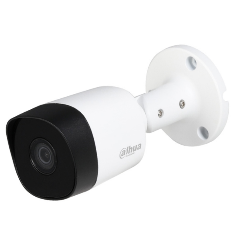Dahua HAC-B2A51N-0280B-S2 Cámara Bullet 5MP Lente 2.8mm 106° IR 20M Visión Nocturna IP67 Metálica Compatible CVI CVBS AHD TVI