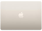 Portátil Apple MacBook Air MC6A4E/A 13.6" M4 24GB 512GB SSD teclado español starlight chip deca-core GPU pantalla Liquid Retina IPS True Tone 2560x1664 cámara frontal 18h batería Wi-Fi 6E