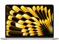 Portátil Apple MacBook Air MC6A4E/A 13.6" M4 24GB 512GB SSD teclado español starlight chip deca-core GPU pantalla Liquid Retina IPS True Tone 2560x1664 cámara frontal 18h batería Wi-Fi 6E