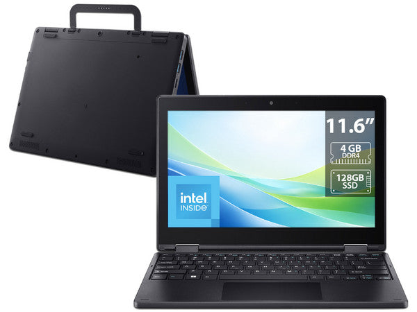 Laptop ECS Liva 12Ep 96Bxn1-200049 Touch Intel N100 14" 4Gb DDR4 128SSD Windows 11 Pro