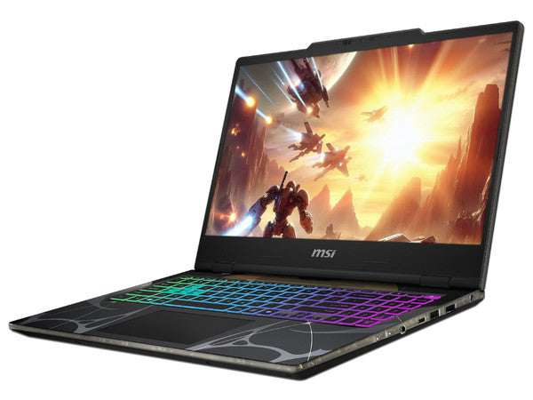 Laptop MSI Cyborg 15 Gamer Intel Core 5 210H 16Gb DDR5 (2x8Gb) SSD 512Gb NVMe RTX 5060 8Gb 15.6" FHD 144Hz Win 11 Home Incluye Backpack