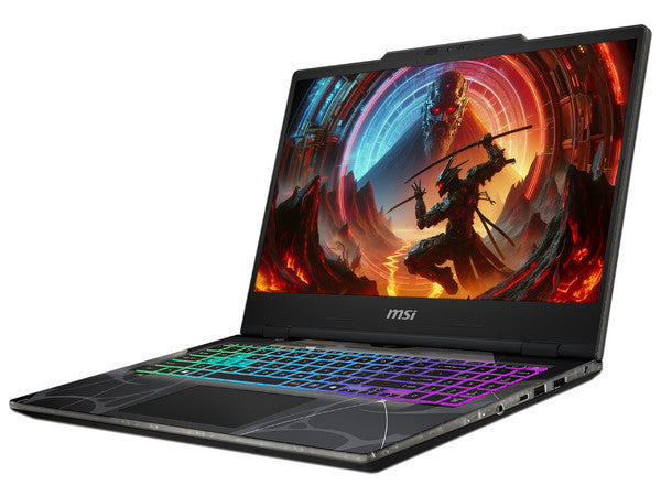 Laptop MSI Cyborg A15 AI Gamer AMD Ryzen AI 5 240 16Gb DDR5 (2x8Gb) SSD 512Gb NVMe RTX 5050 8Gb 15.6" FHD 144Hz Win 11 Home Incluye Backpack