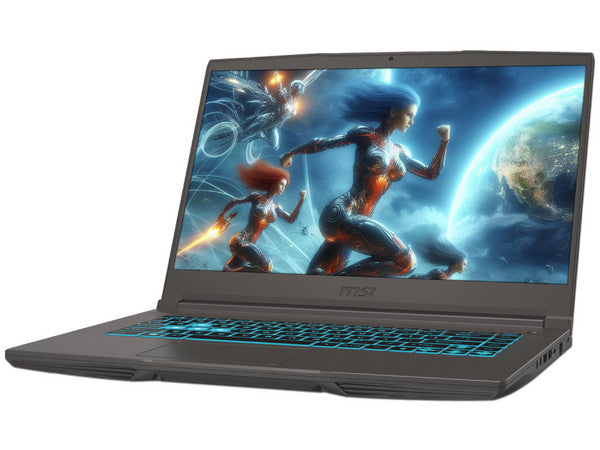 Laptop MSI Thin 15 B13Vf-2829Us Intel Core i5-13420H RTX 4060 8Gb GDDR6 16Gb (2x8Gb) DDR4 SSD 512Gb NVMe 15.6" FHD 144Hz Windows 11 Home Inglés