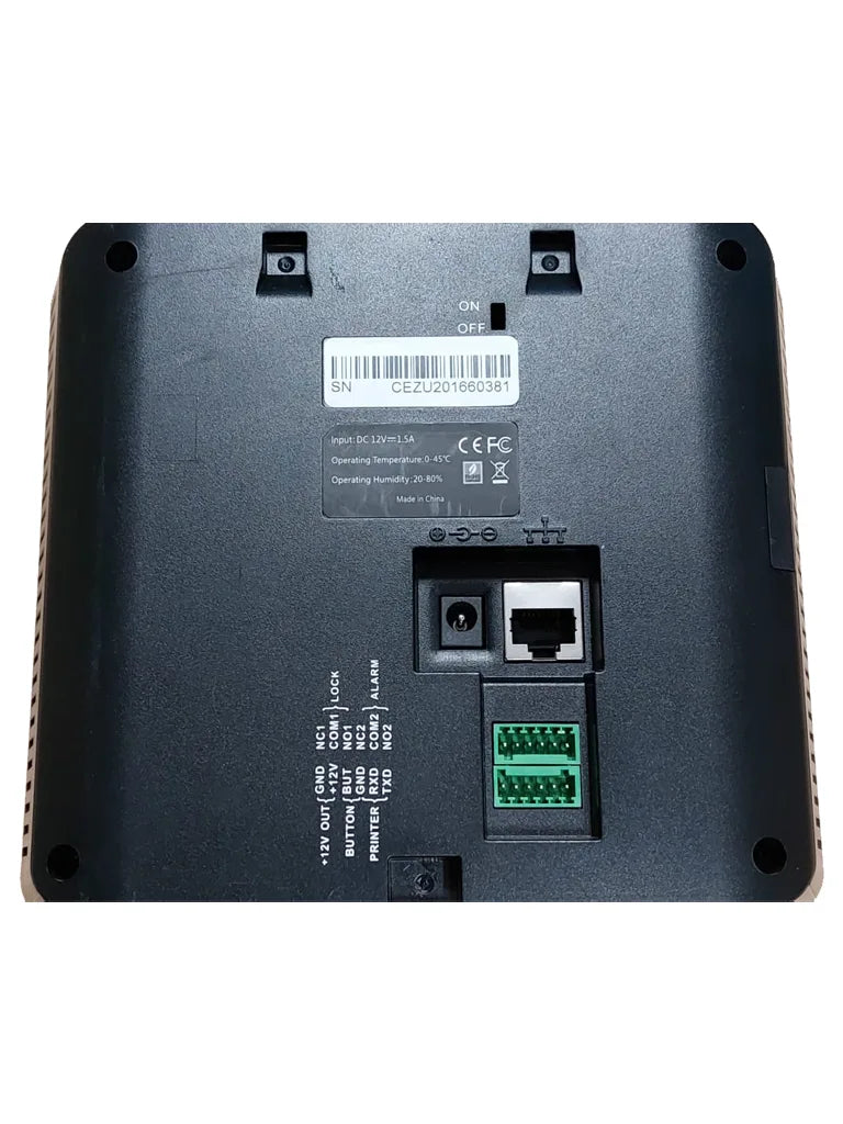 Control de Asistencia y Acceso MB360ID con Reconocimiento Facial