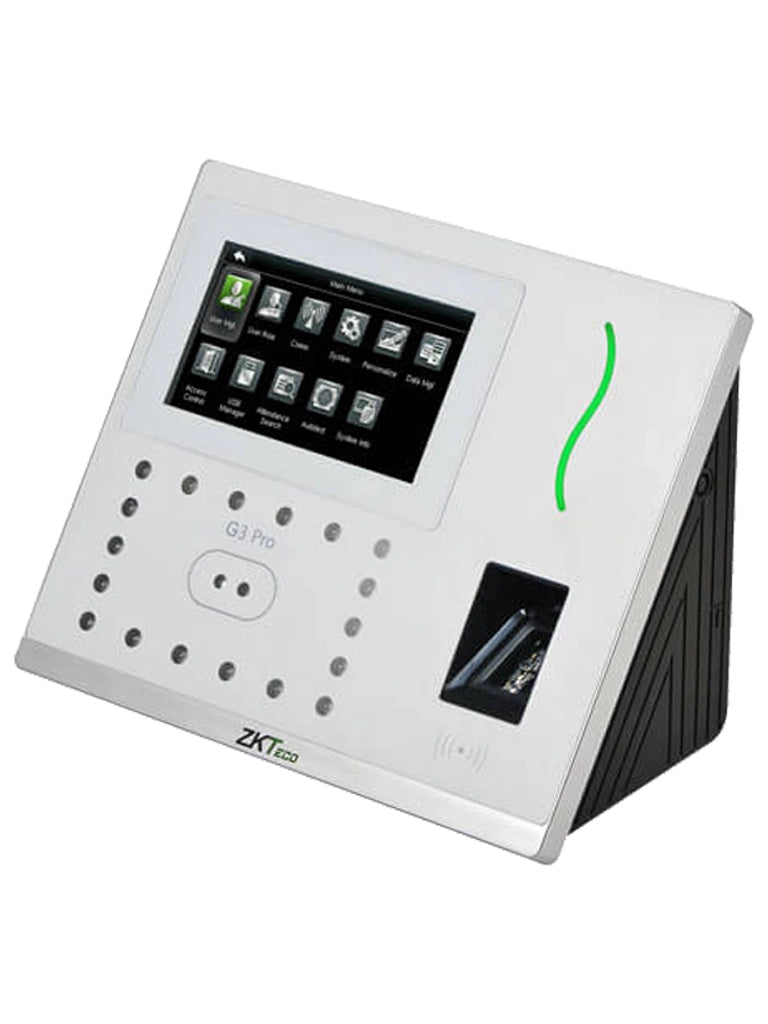 Control de Asistencia y Acceso G3 Pro con Reconocimiento Facial, Huella y Palma