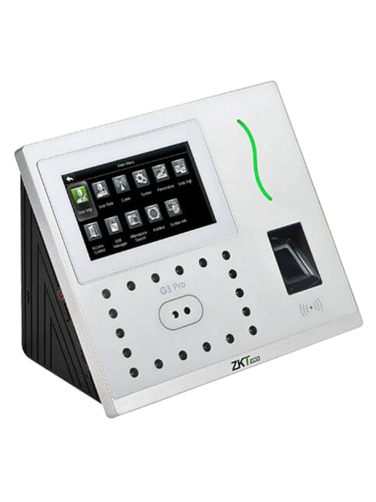 Control de Asistencia y Acceso G3 Pro con Reconocimiento Facial, Huella y Palma