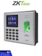 Control de Asistencia y Acceso K40 con Huella Digital
