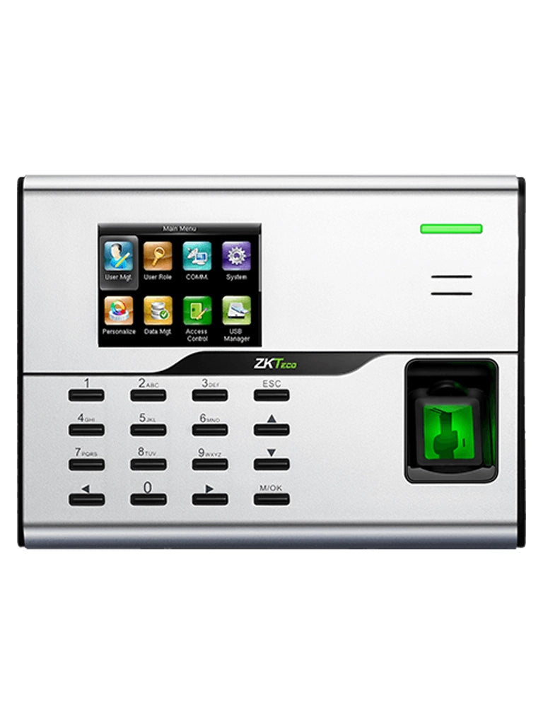 Control de Asistencia y Acceso UA860ID con Huella, Tarjeta y WiFi
