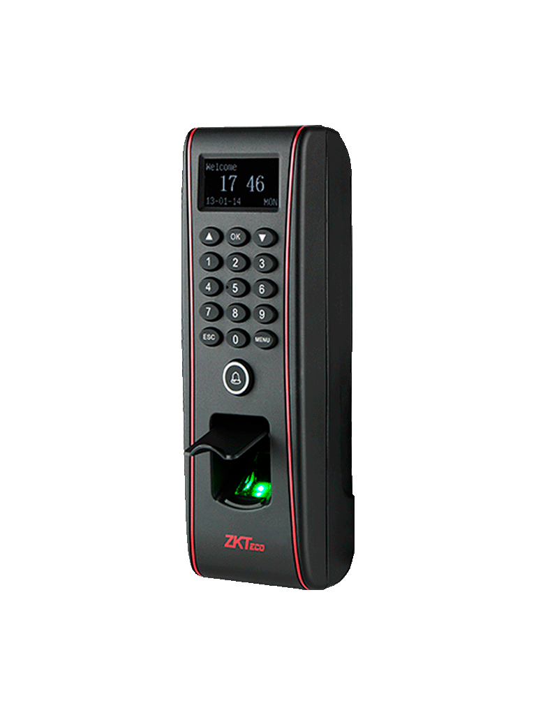 Control de Acceso Exterior TF1700 con Huella y Tarjeta RFID