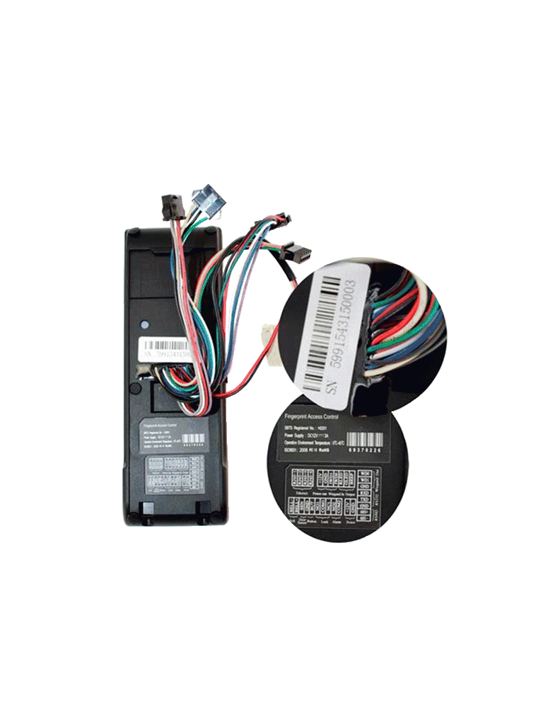 Control de Acceso Exterior TF1700 con Huella y Tarjeta RFID