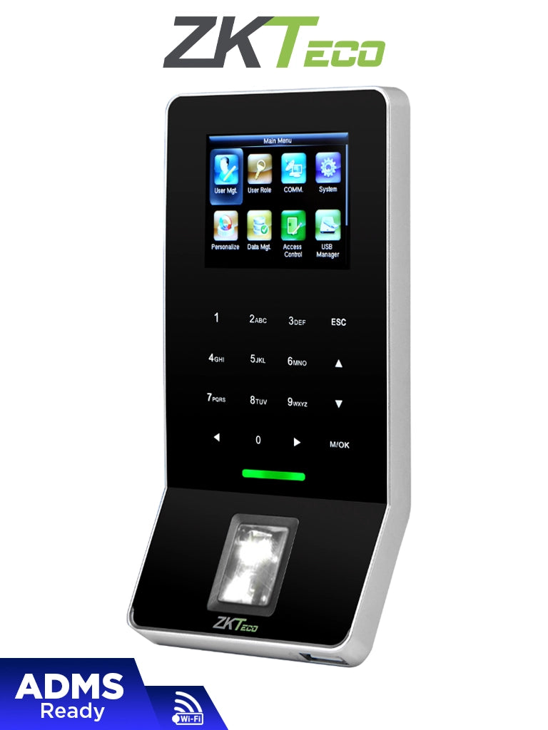 Control de Asistencia y Acceso F22ID con Huella y Tarjeta ID