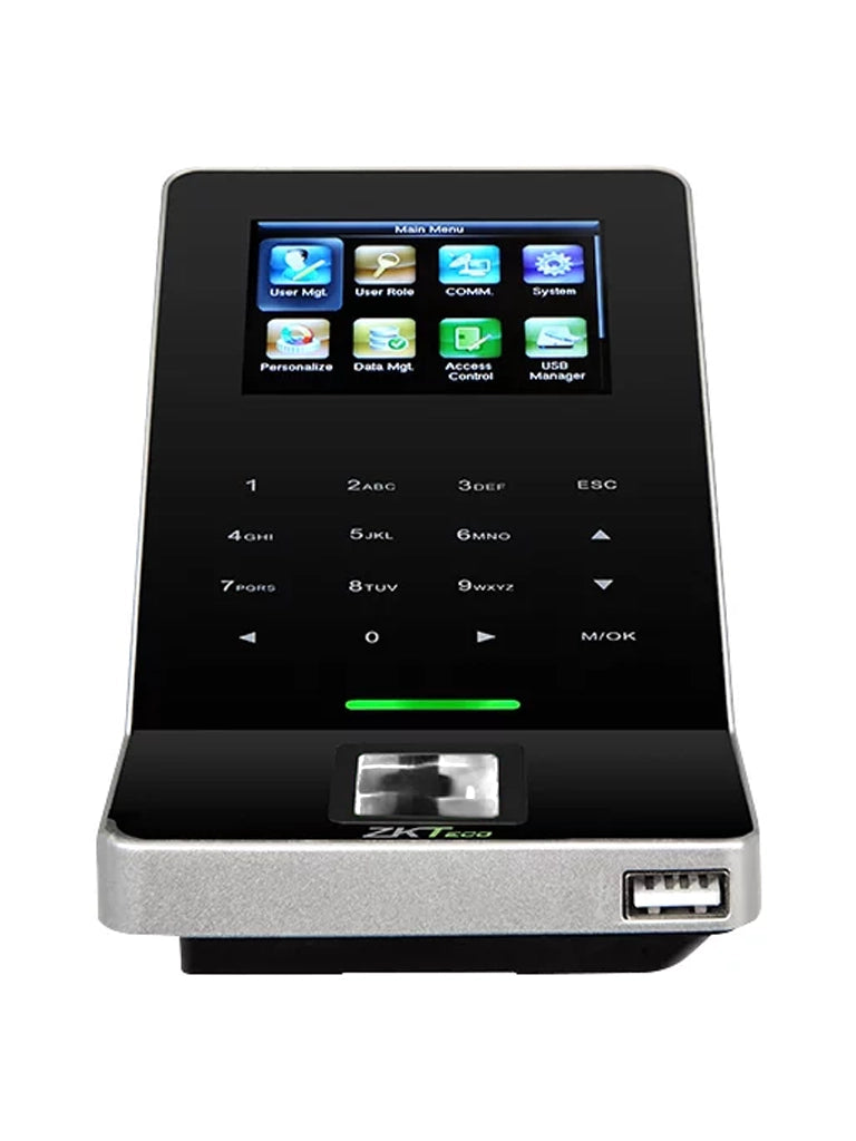 Control de Asistencia y Acceso F22ID con Huella y Tarjeta ID