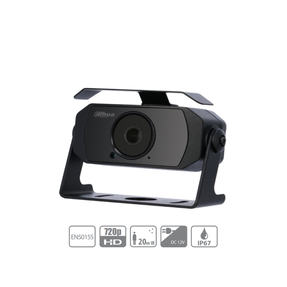 Cámara Cubo Dahua HAC-HMW3100 - 720p, Lente 2.8mm, 92° Apertura, IR 20m, Microfono Integrado, IP67, Protección Choques