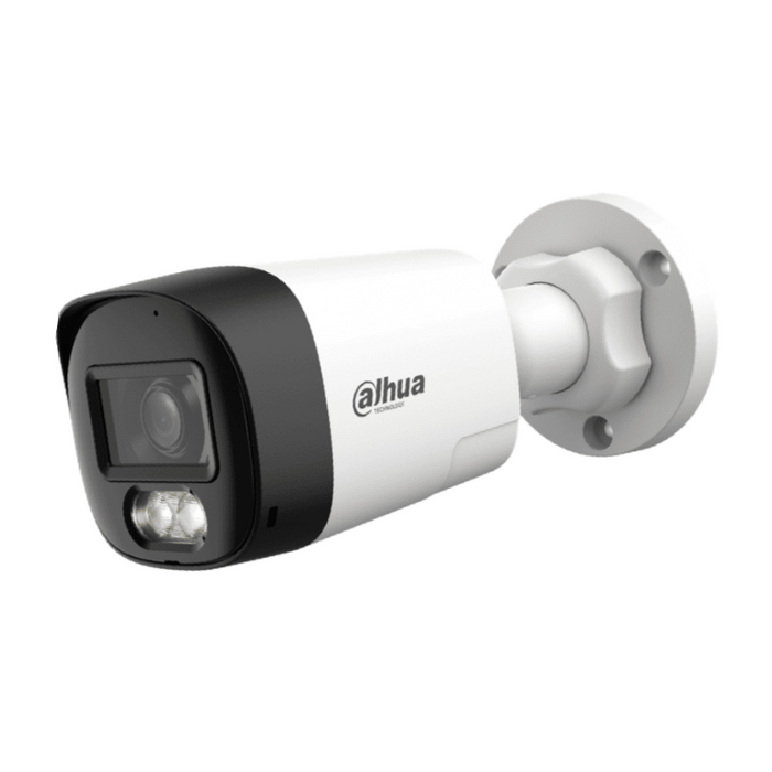 Dahua DH-HAC-HFW1200RL-IL-T Cámara Bullet 2MP Audio Bidireccional Iluminación Dual Inteligente 30M Lente 2.8mm 111° Policarbonato