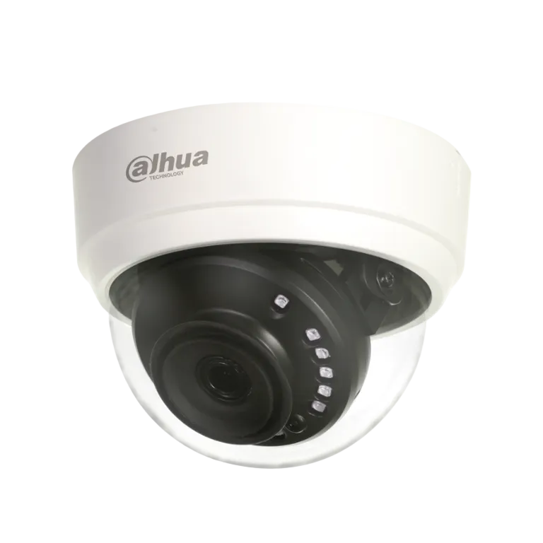 Dahua HAC-D1A21N-0280B Cámara Domo HDCVI 1080P Lente 2.8mm 103° IR 20M Interior Compatible TVI AHD CVBS