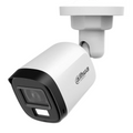 Dahua HAC-B1A21N-U-IL-A Cámara Bullet 2MP Serie Cooper Lente 2.8mm 100° Iluminación Dual Inteligente IR 30M Luz Visible 20M Micrófono Integrado Exterior IP67
