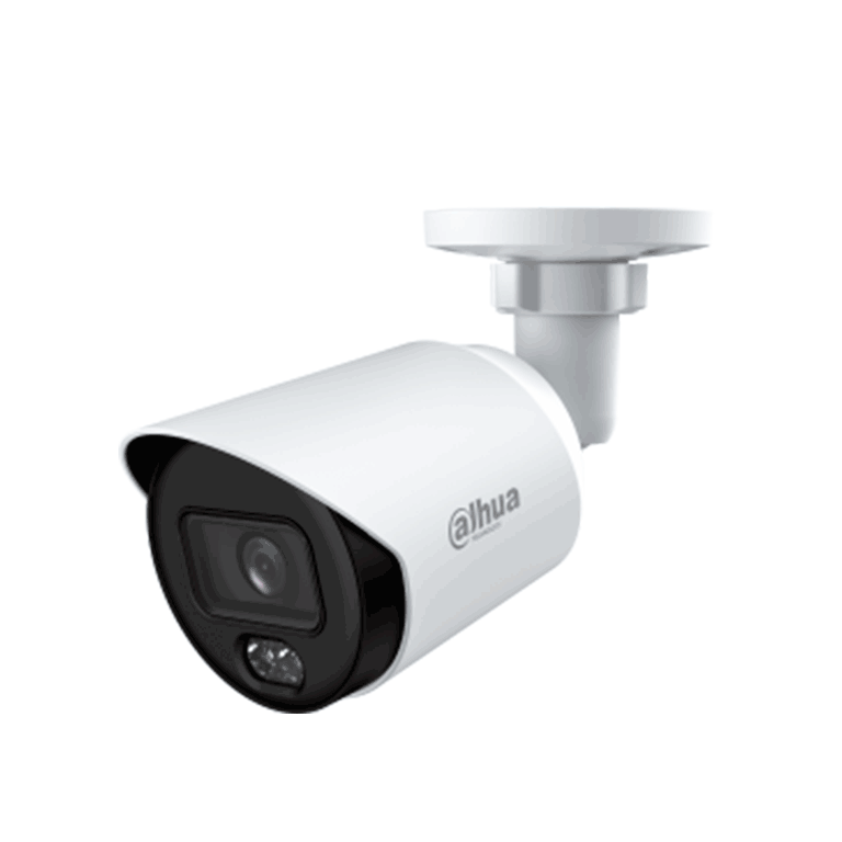 Dahua DH-HAC-HFW1509TN-A-LED-S3 Cámara Bullet Full Color 5MP Lente 3.6mm Micrófono Integrado Iluminación 20M Metálica WDR 120dB IP67