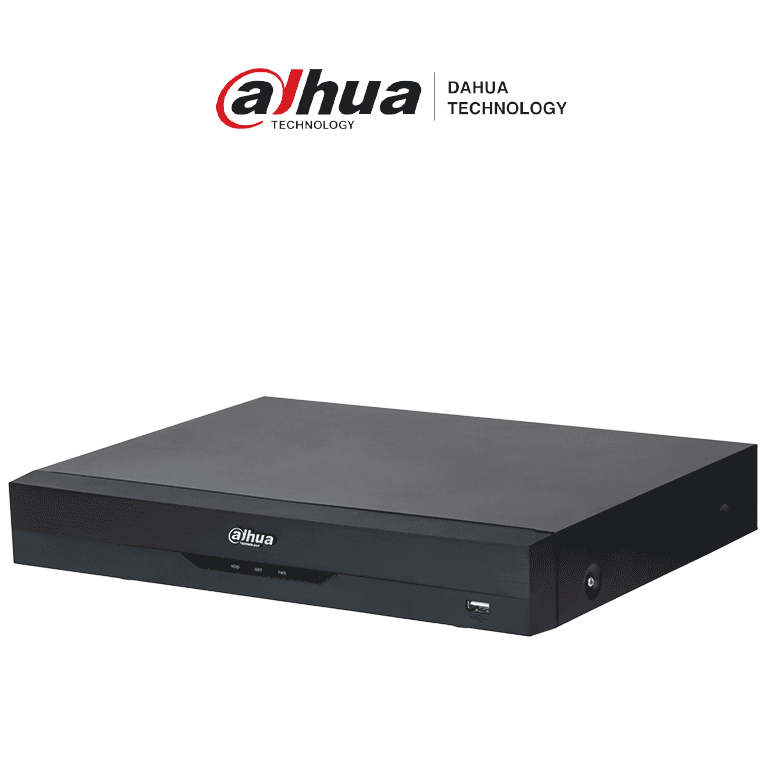 Dahua XVR5116HE-4KL-I3 DVR 16 Canales 4K WizSense IA H.265+ 16 HDCVI +16 IP Hasta 32 IP Reconocimiento Facial SMD Plus Protección Perimetral 16 Entradas 3 Salidas Alarma 1 Puerto SATA