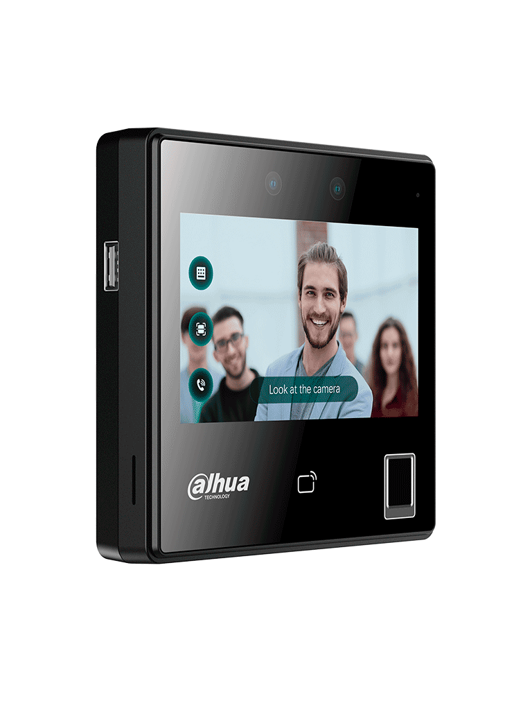Control de Acceso Facial ASI3214A-W con Pantalla Táctil de 4.3"