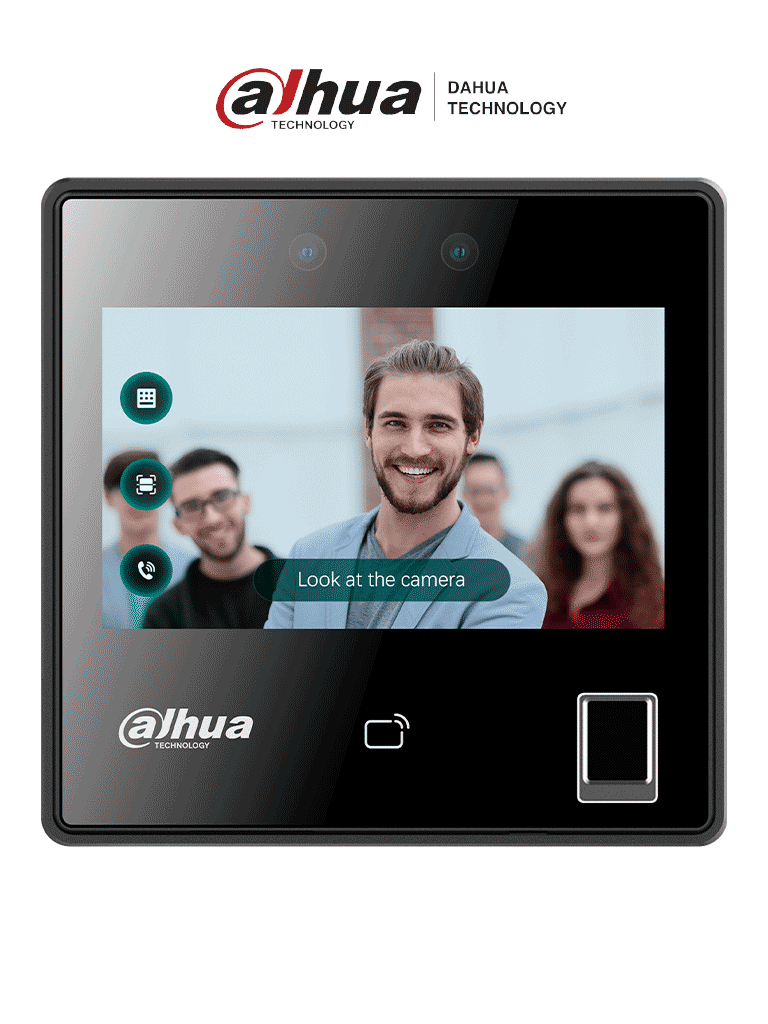 Control de Acceso Facial ASI3214A-W con Pantalla Táctil de 4.3"