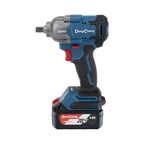 Llave de Impacto Inalámbrica de 20V con 2 Baterías y Estuche