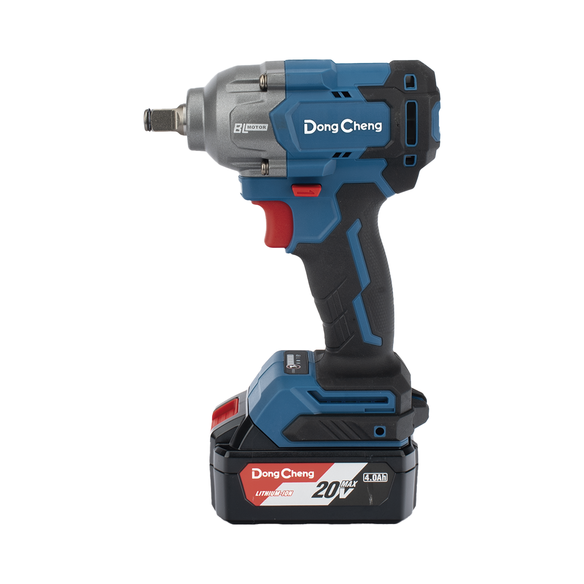 Llave de Impacto Inalámbrica de 20V con 2 Baterías y Estuche