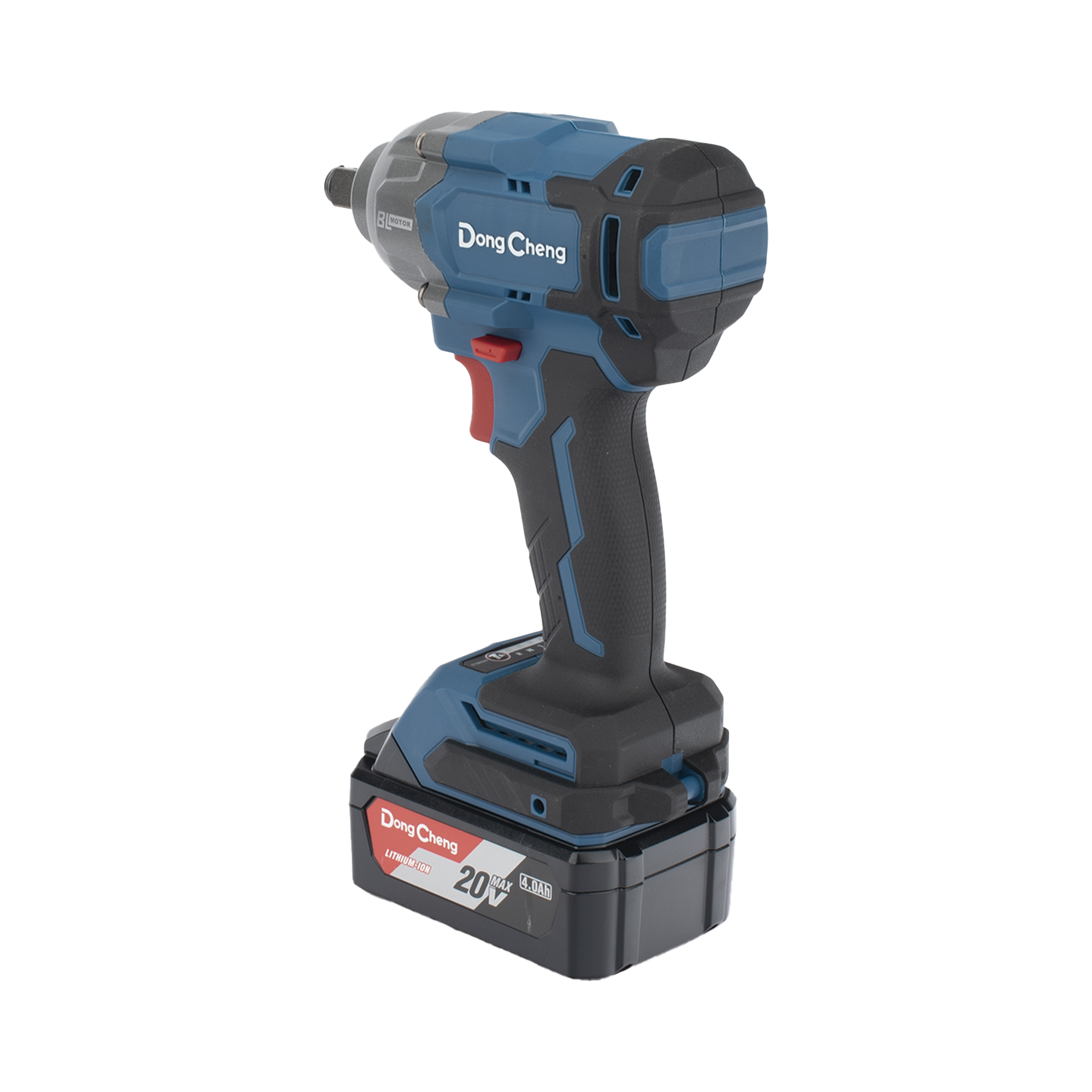 Llave de Impacto Inalámbrica de 20V con 2 Baterías y Estuche
