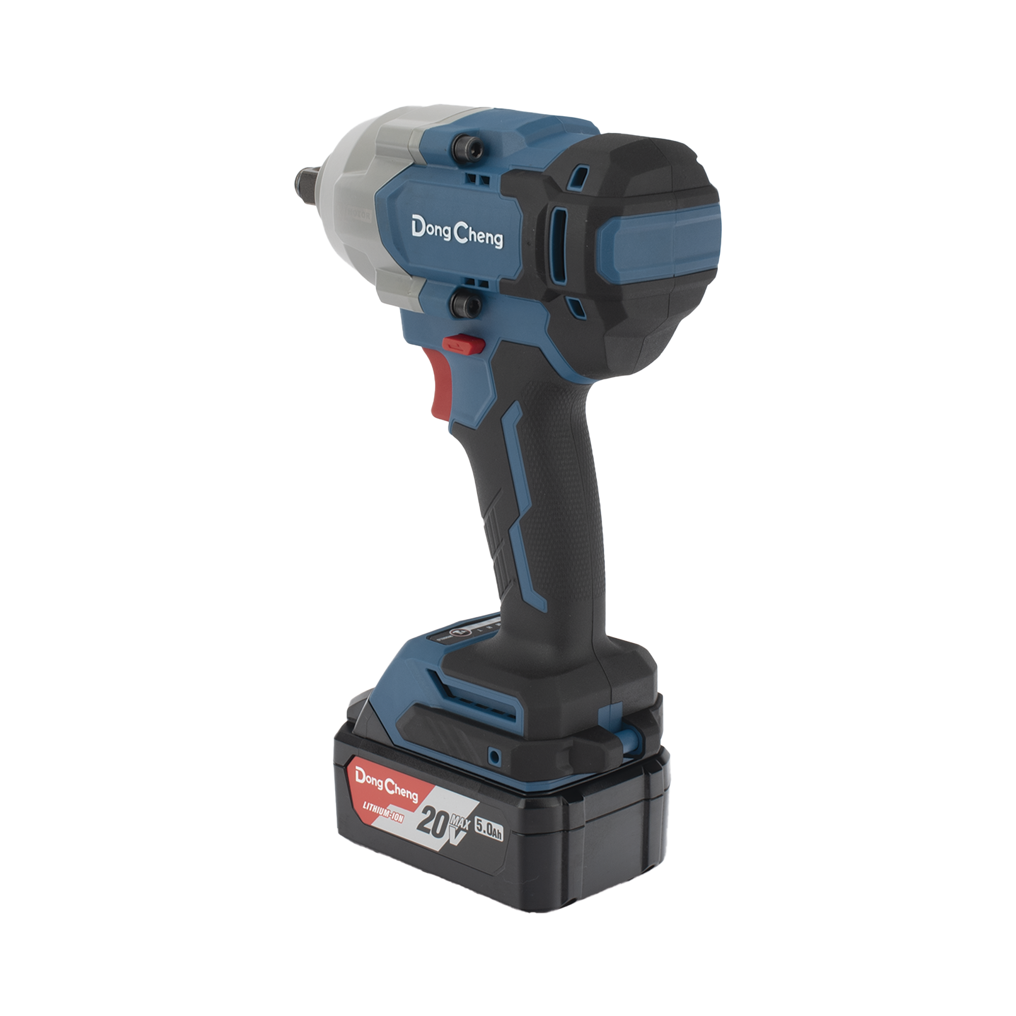 Llave de Impacto Inalámbrica de 20V con 2 Baterías y Estuche