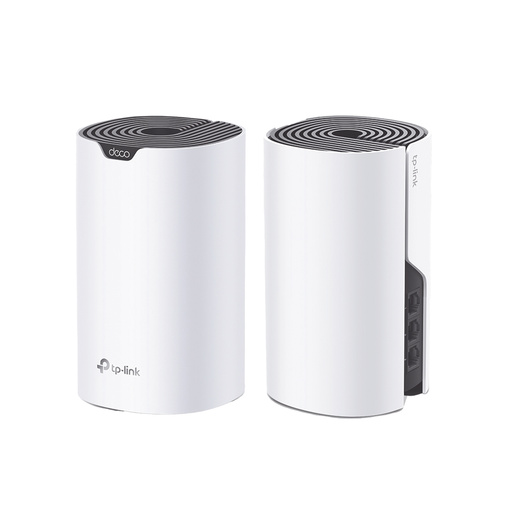 Kit 2 Routers Mesh Wi-Fi 5 AC1900 Mbps, 3 Puertos Gigabit