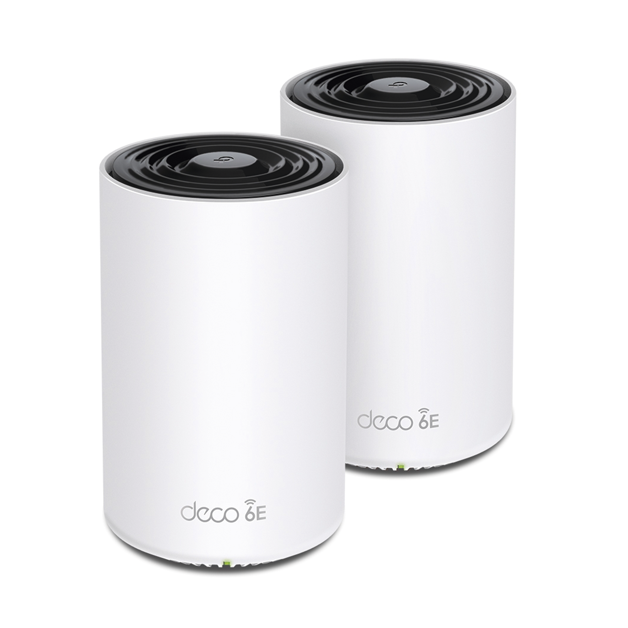 Kit 2 Routers Mesh Wi-Fi 6E AX5400 Mbps, 3 Puertos Gigabit, HomeShield