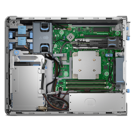 Servidor Dell Intel Xeon 6325P 3.5GHz 4C/+1x16GB 5600MT/s 2x2TB 3.5 Software Raid S160 + Garantía 1 Año Básico NBD