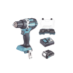 Rotomartillo Inalámbrico de 18V con Batería, Cargador y Kit de Accesorios