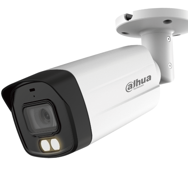 Dahua HAC-HFW1509TMN-IL-A Cámara Bullet 5MP Iluminador Dual Inteligente Full Color Lente 2.8mm 111° Micrófono Integrado Iluminación Visible 40M WDR 130dB