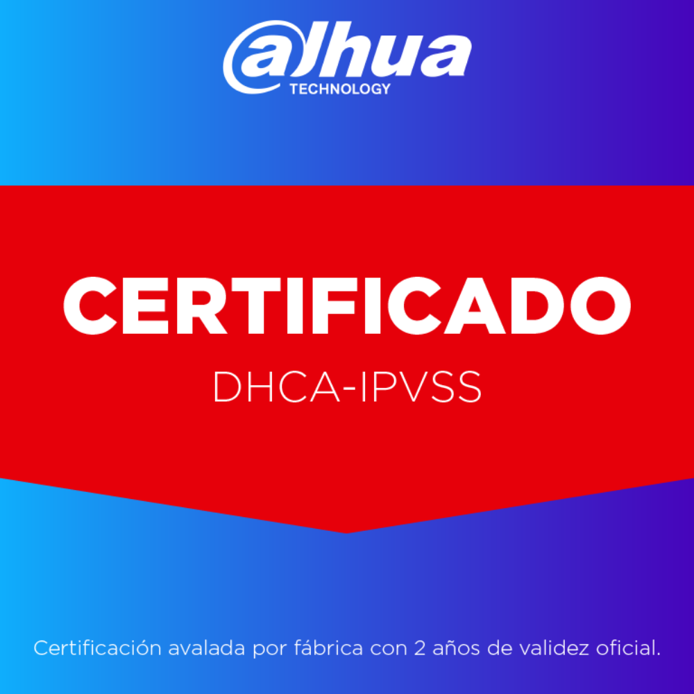 Kit Certificación Dahua DHCA-IPVSS