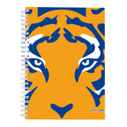 Cuaderno Profesional Dietrix First Class Pasta Dura Doble Arillo 80 Hojas Raya Club Tigres De La Uanl Modelo Felino