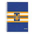 Cuaderno Profesional Dietrix First Class Pasta Dura Doble Arillo 80 Hojas Raya Club Tigres De La Uanl Modelo Uanl