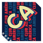 Libreta Dietrix First Class Pasta Dura Doble Arillo 80 Hojas Raya Club America Modelo Ca Azul