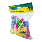 Sacapuntas Dietrix Plastico Ovalado Un Orificio Colores Surtidos Bolsa C/25