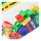 Sacapuntas Dietrix Plastico Un Orificio Colores Surtidos Bolsa C/25