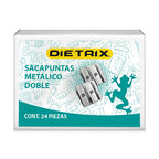 Sacapuntos Dietrix Metálico Triangular Doble Orificio Bolsa C/12