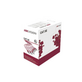 Bobina de Cable UTP 100m Cat5e (24 AWG), Blanco, PVC (CM), Uso Interior, 100% Cobre, para CCTV y Redes de Datos