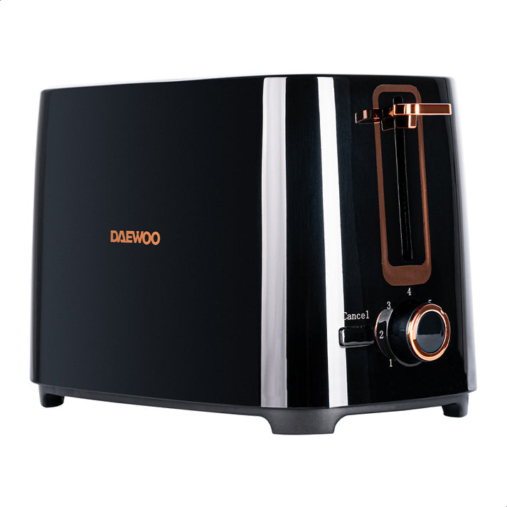 Tostador eléctrico Daewoo DST-6564 7 niveles de tostado capacidad 2 panes 700W bandeja removible 127V 6OHz