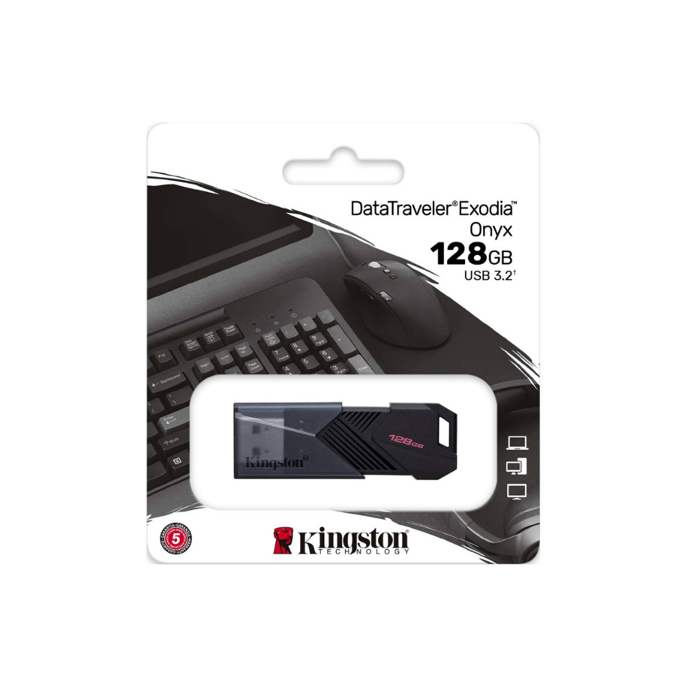 Memoria Flash Kingston DT Exodia Onyx 128GB USB 3.2 Gen 1 DTXON/128GB