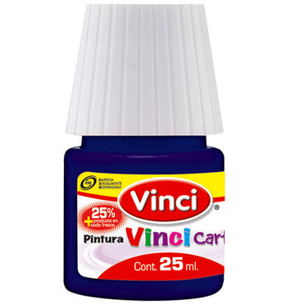 Pintura Cartel Vinci 25 Ml Azul Prusia #67 Caja C/10 Piezas